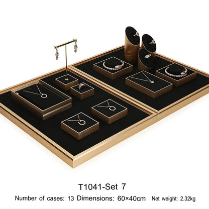 Jewellery display display tray props, rings, pendants, bracelets, earrings, display shelves, jewelry shooting props Jim Display