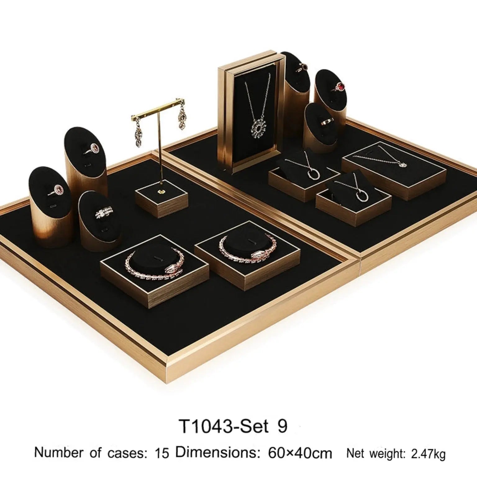 Jewellery display display tray props, rings, pendants, bracelets, earrings, display shelves, jewelry shooting props Jim Display