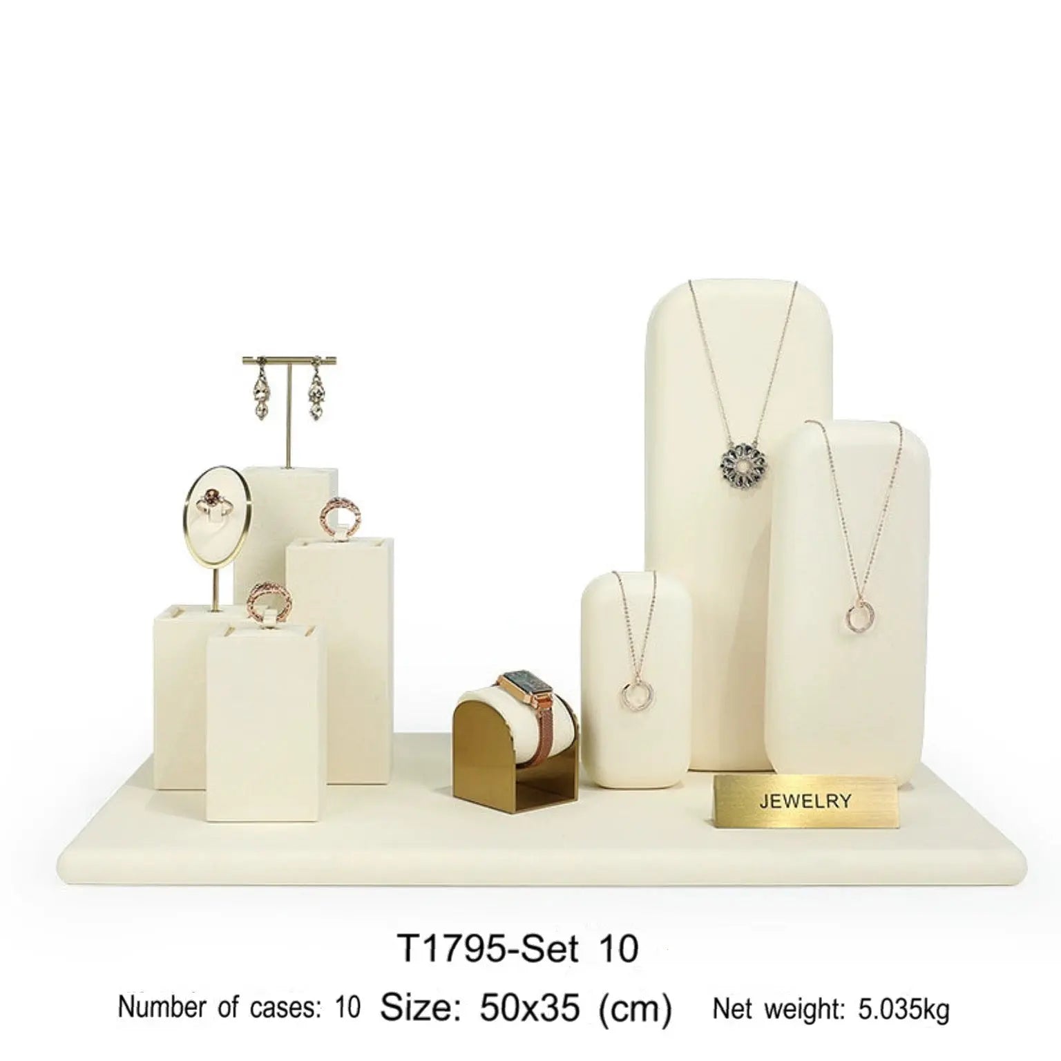 Metal Jewelry Display Stand Set Rings, Necklaces, Earrings, Bracelets, Storage Racks, Jewelry, Window Jewelry, Jewelry Display Props Jim Display