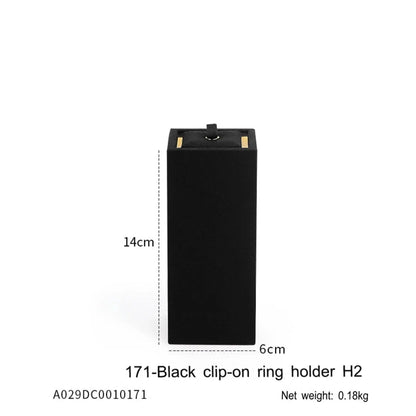 Jewelry display shelves, necklaces, rings, earrings, bracelets, bracelets, display props, microfiber window display sets Jim Display