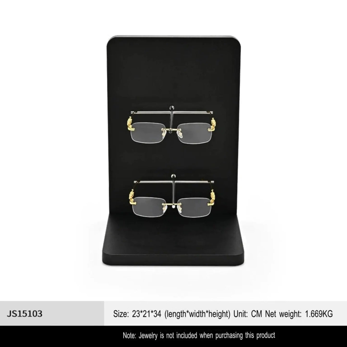 High-end glasses display racks, glasses store storage racks, myopia glasses, sunglasses, display props Jim Display