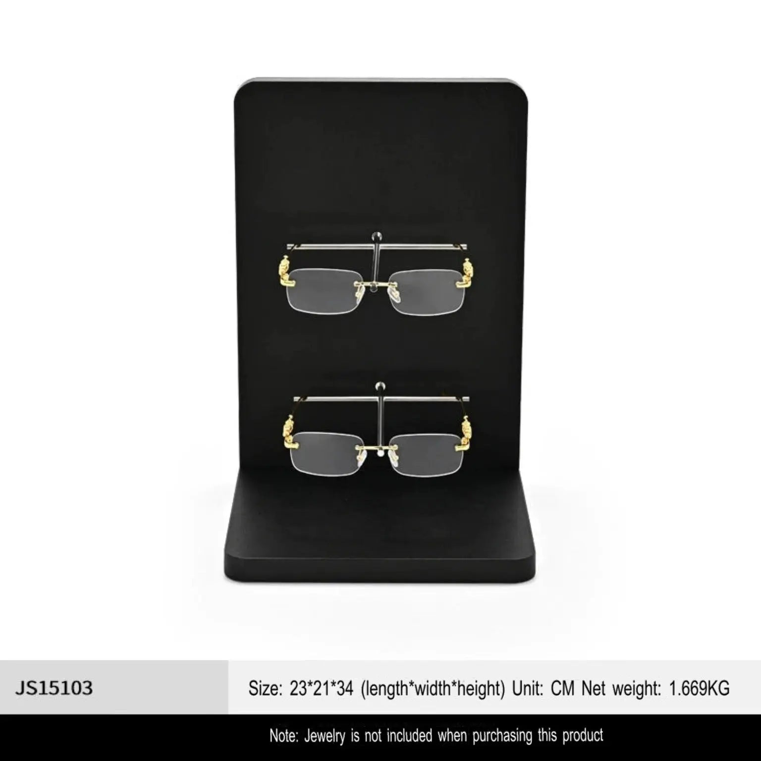 High-end glasses display racks, glasses store storage racks, myopia glasses, sunglasses, display props Jim Display