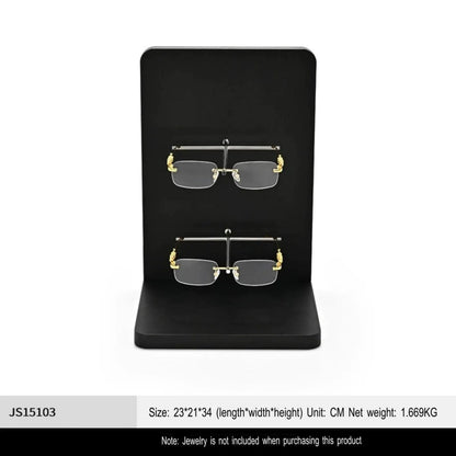 High-end glasses display racks, glasses store storage racks, myopia glasses, sunglasses, display props Jim Display