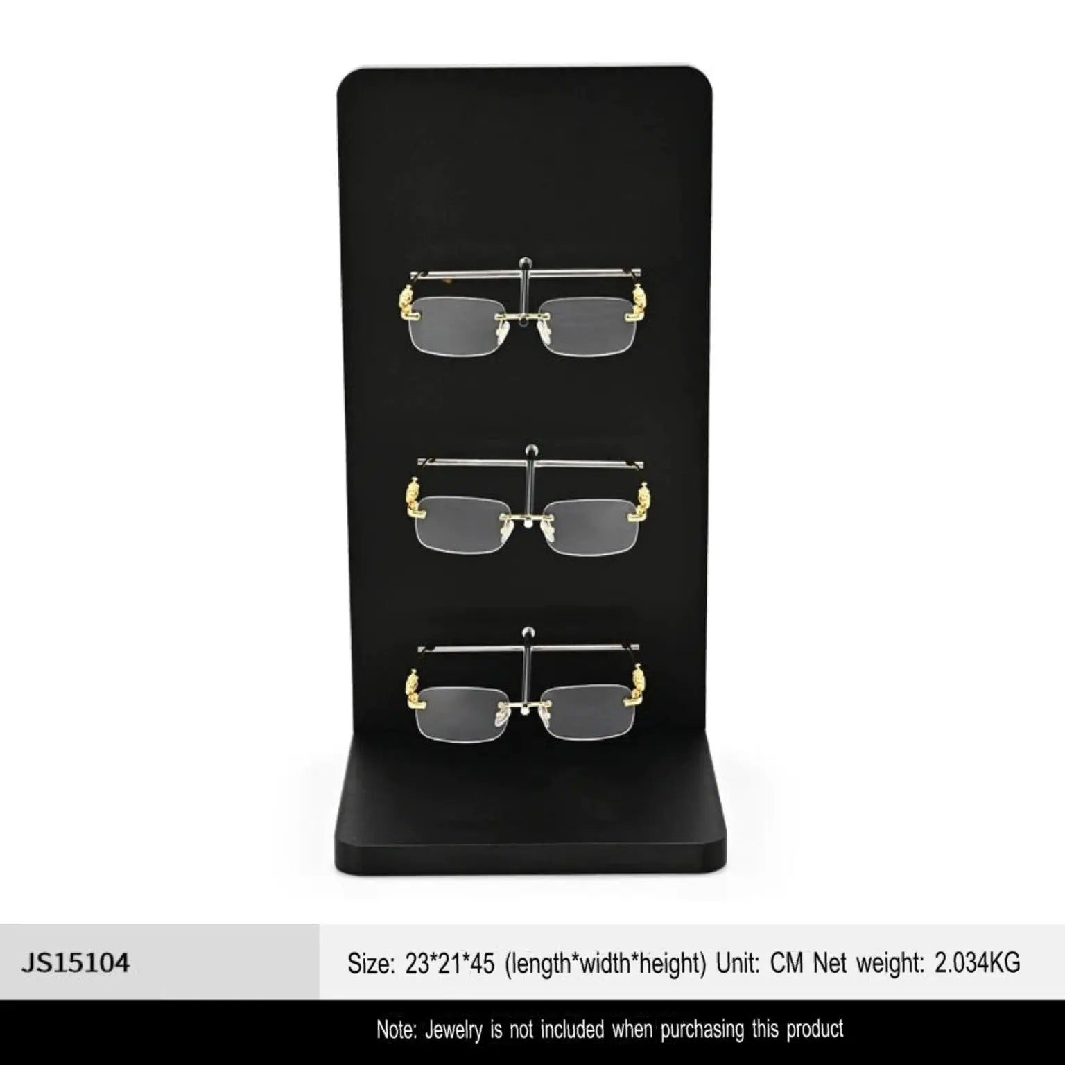 High-end glasses display racks, glasses store storage racks, myopia glasses, sunglasses, display props Jim Display