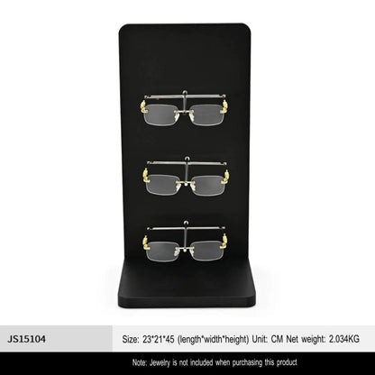 High-end glasses display racks, glasses store storage racks, myopia glasses, sunglasses, display props Jim Display
