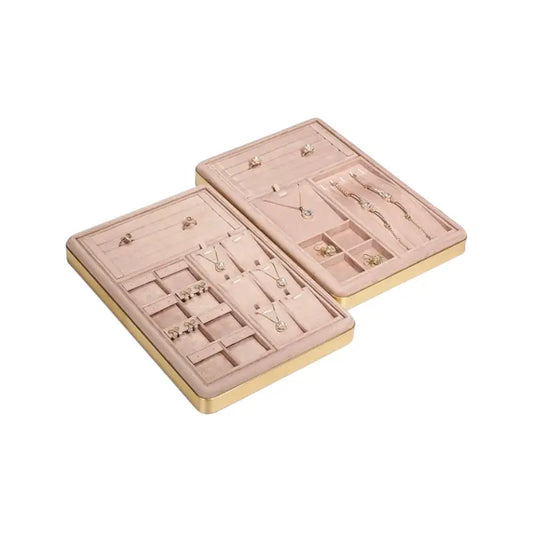 Jewelry tray ring necklace earrings bracelet multi-functional storage display tray display jewelry watch pallet Jim Display