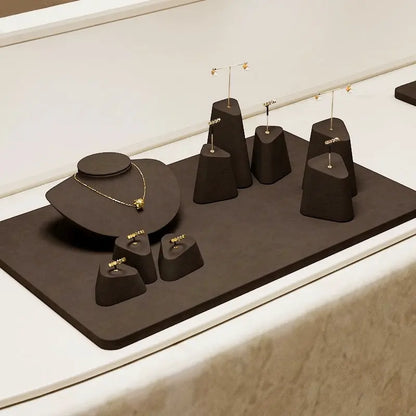 High-end jewelry display props, rings, earrings, necklace display, counter display, jewelry display stand Jim Display