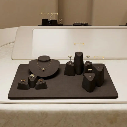 High-end jewelry display props, rings, earrings, necklace display, counter display, jewelry display stand Jim Display