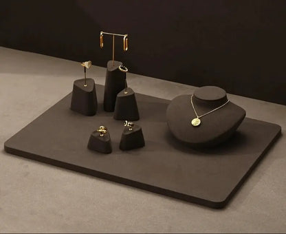 High-end jewelry display props, rings, earrings, necklace display, counter display, jewelry display stand Jim Display