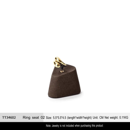High-end jewelry display props, rings, earrings, necklace display, counter display, jewelry display stand Jim Display