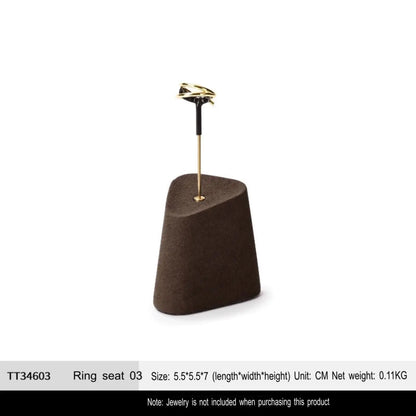 High-end jewelry display props, rings, earrings, necklace display, counter display, jewelry display stand Jim Display