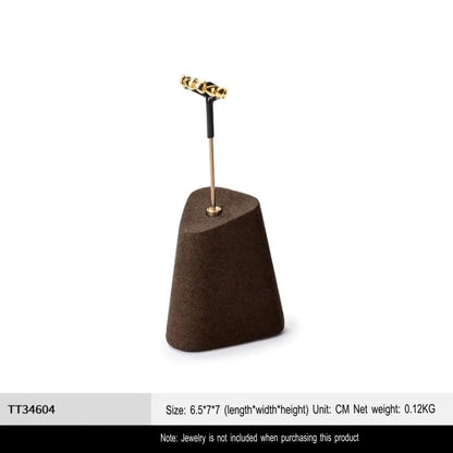 High-end jewelry display props, rings, earrings, necklace display, counter display, jewelry display stand Jim Display