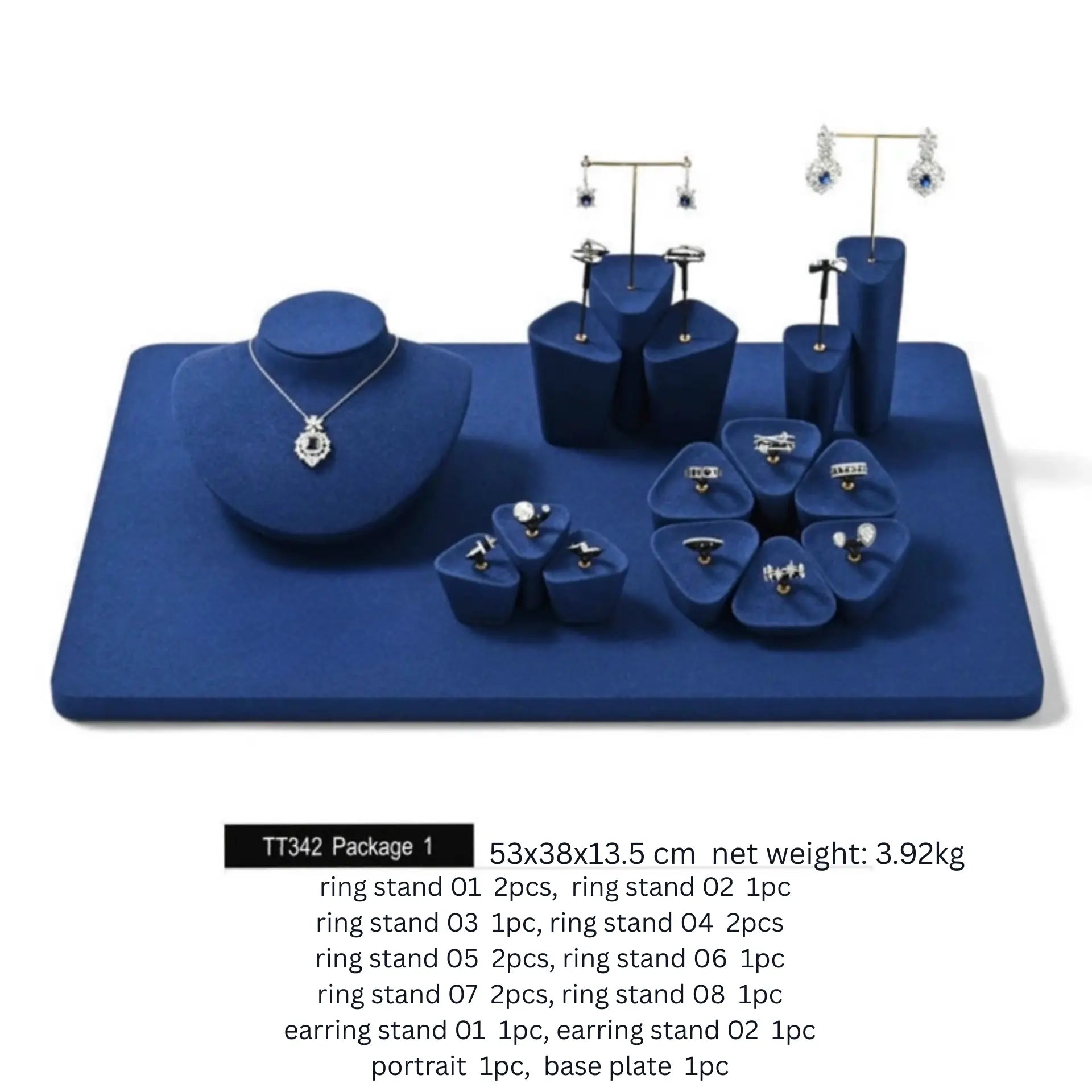 High-end jewelry display props, counter displays, jewelry display Jim Display