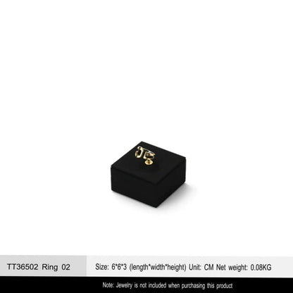 Luxury jewelry display props, high-end metal microfiber necklace, ring counter, jewelry display rack Jim Display