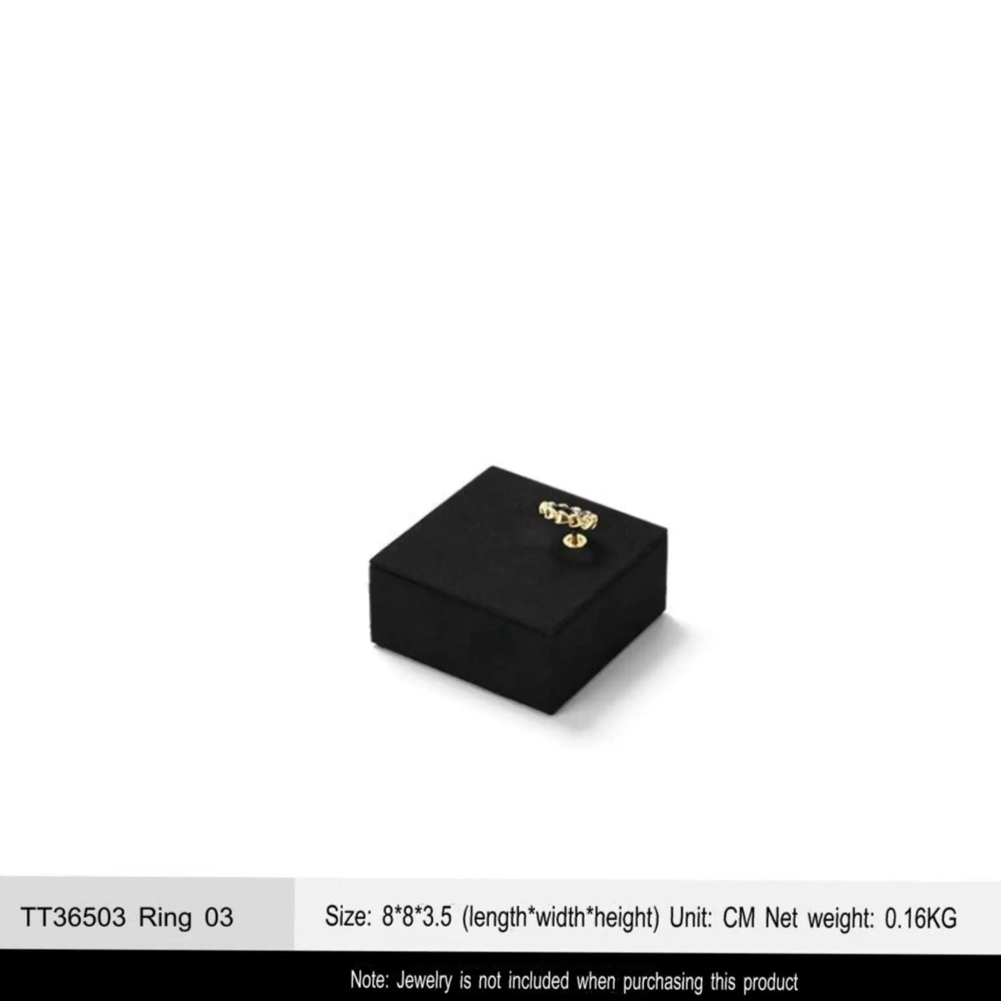 Luxury jewelry display props, high-end metal microfiber necklace, ring counter, jewelry display rack Jim Display
