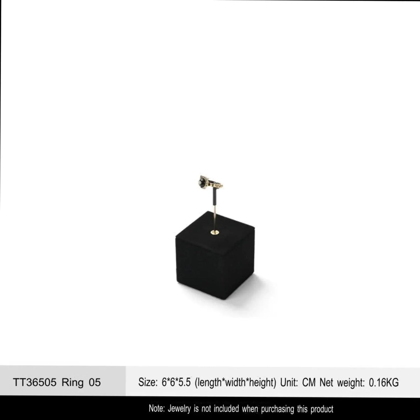 Luxury jewelry display props, high-end metal microfiber necklace, ring counter, jewelry display rack Jim Display