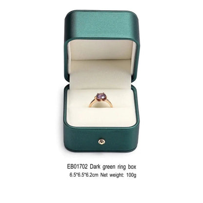 Luxury jewelry box, wedding gift, ring box, bracelet, necklace, bracelet storage box, jewelry packaging, gift box Jim Display