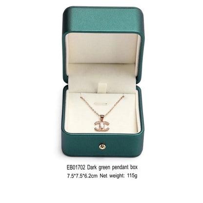 Luxury jewelry box, wedding gift, ring box, bracelet, necklace, bracelet storage box, jewelry packaging, gift box Jim Display
