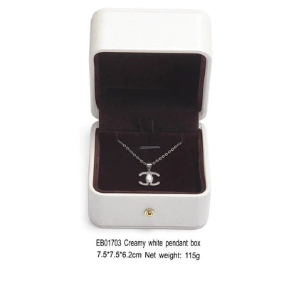 Luxury jewelry box, wedding gift, ring box, bracelet, necklace, bracelet storage box, jewelry packaging, gift box Jim Display