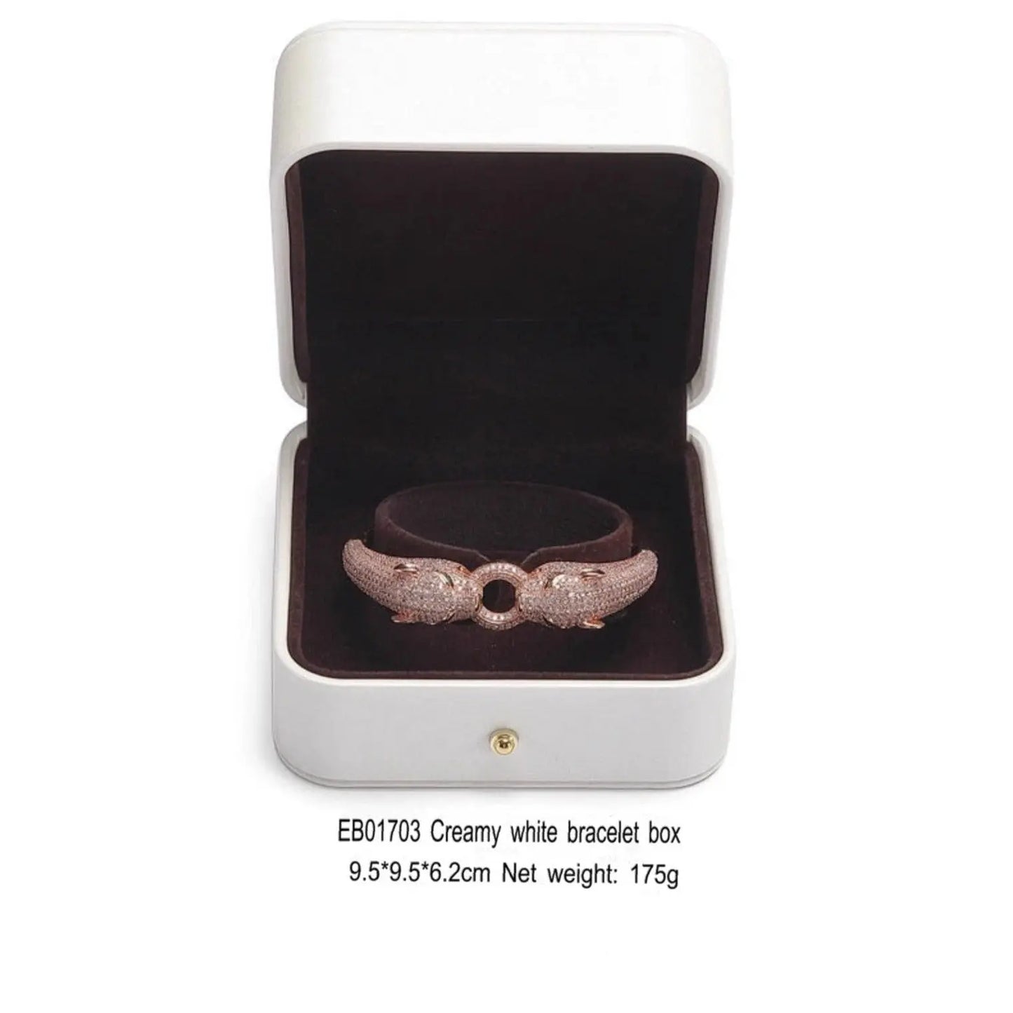 Luxury jewelry box, wedding gift, ring box, bracelet, necklace, bracelet storage box, jewelry packaging, gift box Jim Display