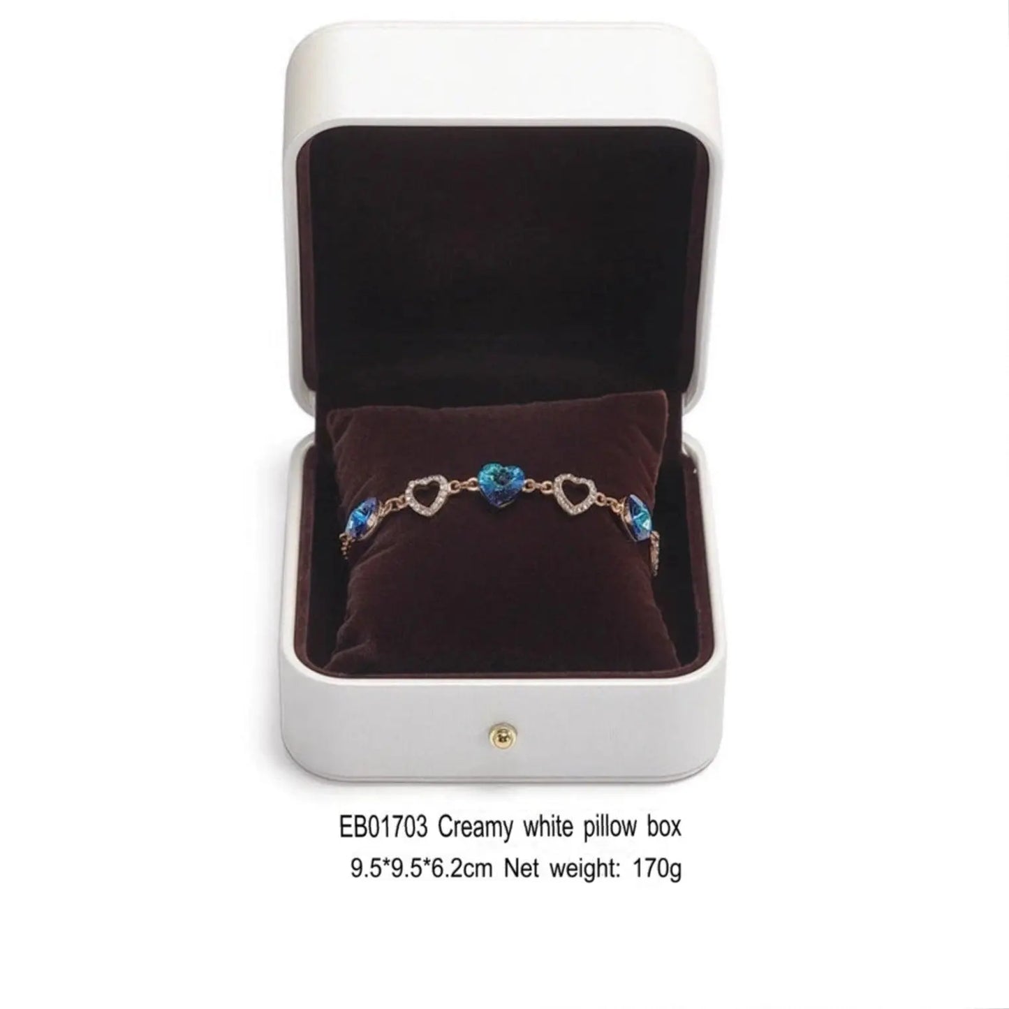 Luxury jewelry box, wedding gift, ring box, bracelet, necklace, bracelet storage box, jewelry packaging, gift box Jim Display