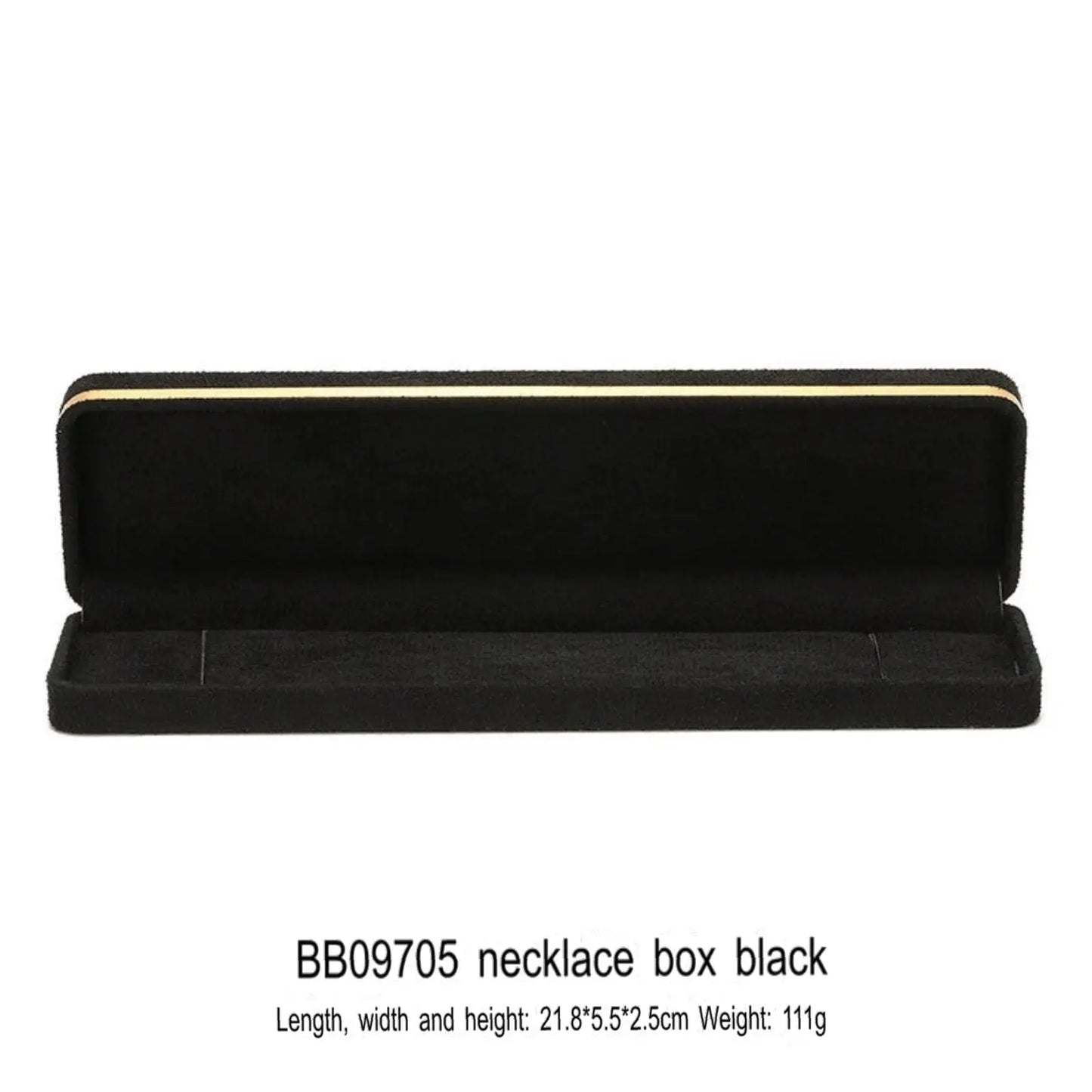 Light Luxury Jet Black Ring Box, Small Fine Jewelry Box, Necklace, Bracelet Jewelry Packaging Box, Gift Box Jim Display