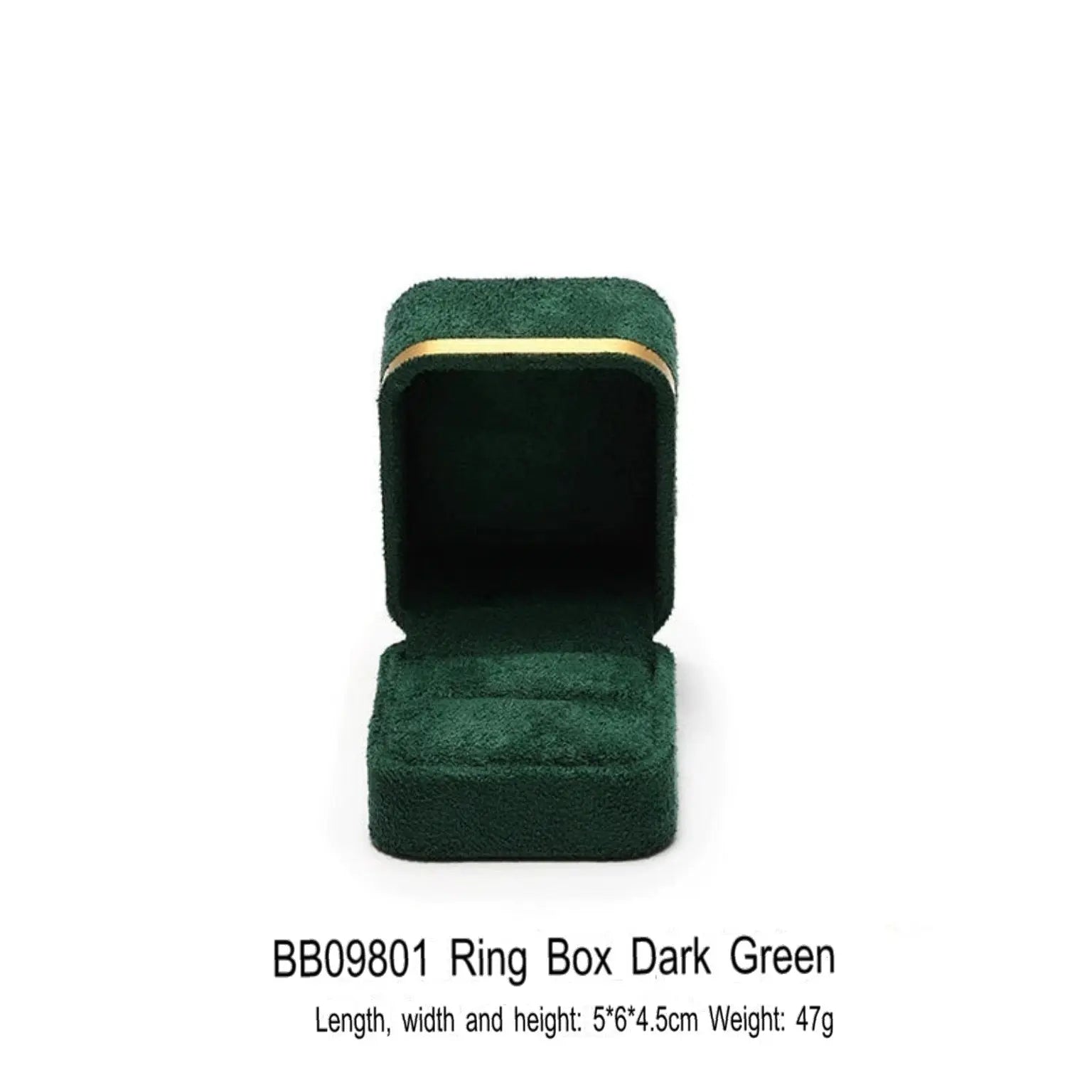 Light Luxury Jet Black Ring Box, Small Fine Jewelry Box, Necklace, Bracelet Jewelry Packaging Box, Gift Box Jim Display