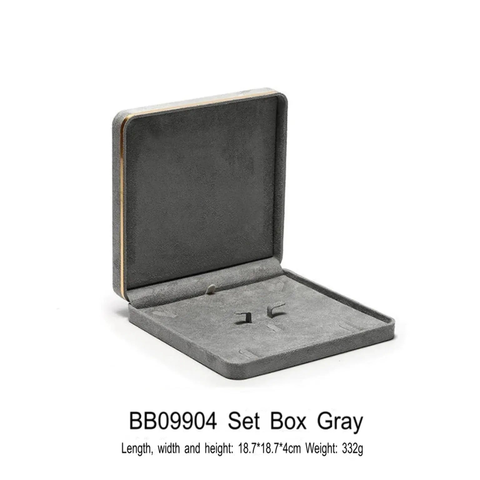Light Luxury Jet Black Ring Box, Small Fine Jewelry Box, Necklace, Bracelet Jewelry Packaging Box, Gift Box Jim Display