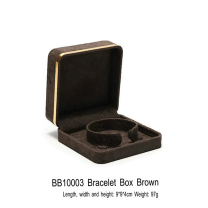 Light Luxury Jet Black Ring Box, Small Fine Jewelry Box, Necklace, Bracelet Jewelry Packaging Box, Gift Box Jim Display