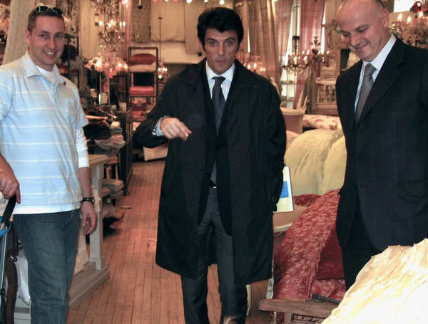 Au Lit Fine Linens meets with our Italian Mill: 1990s