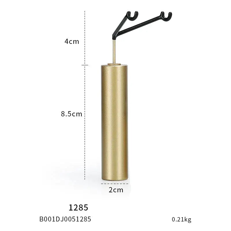 Earrings Display Stand, Ring Display Props, High-grade Metal Drop Earrings, Ring Jewelry Stands, Stud Earrings, Window Display Jim Display