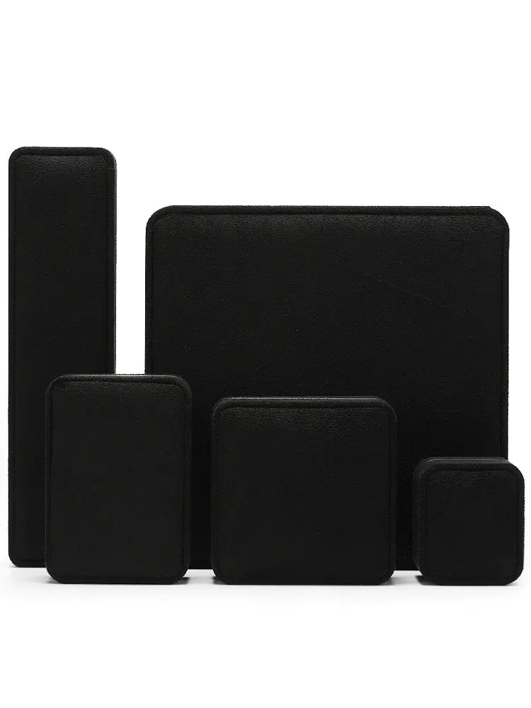 Light Luxury Jet Black Ring Box, Small Fine Jewelry Box, Necklace, Bracelet Jewelry Packaging Box, Gift Box Jim Display
