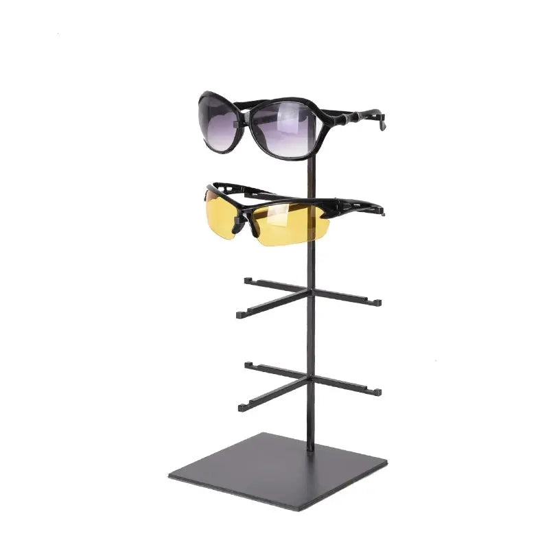 Stainless steel glasses display rack glasses store storage rack display props sunglasses sunglasses table stand new style Jim Display