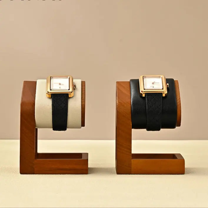 Luxury watch display stand, solid wood watch counter, window watch display, watch display props Jim Display