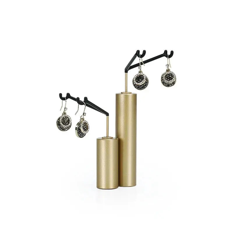 Earrings Display Stand, Ring Display Props, High-grade Metal Drop Earrings, Ring Jewelry Stands, Stud Earrings, Window Display Jim Display
