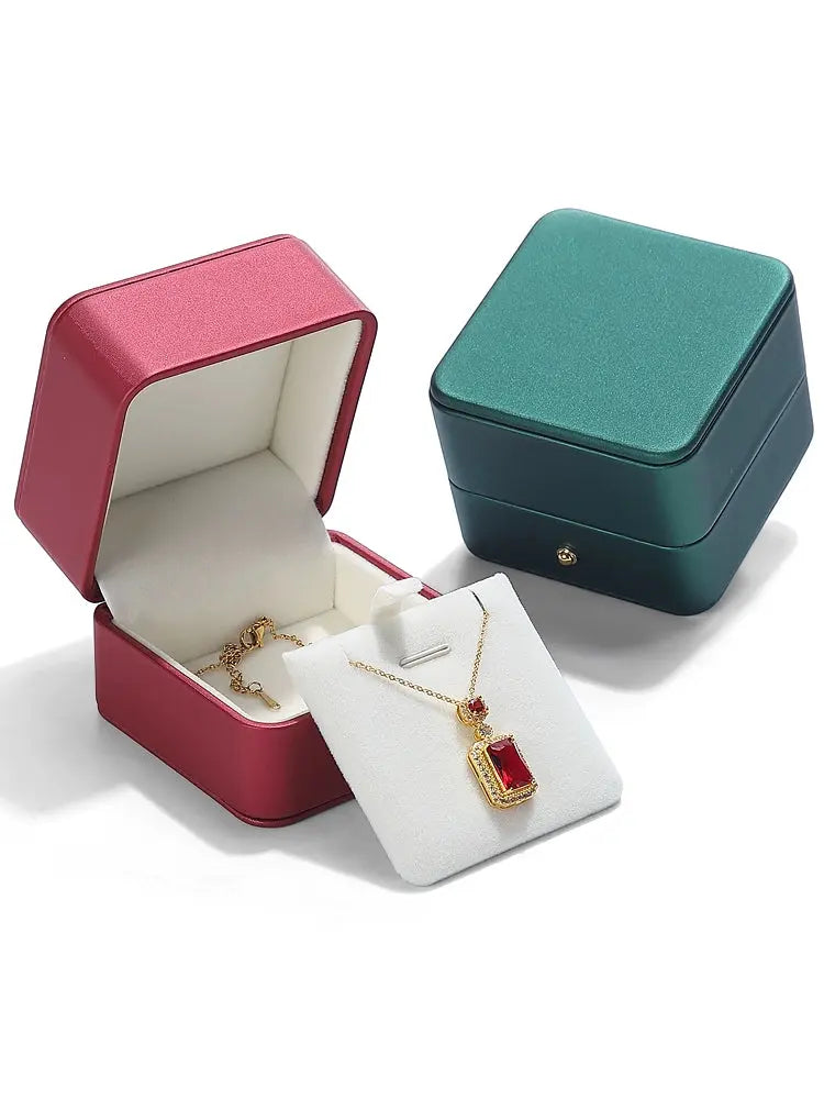 Luxury jewelry box, wedding gift, ring box, bracelet, necklace, bracelet storage box, jewelry packaging, gift box Jim Display