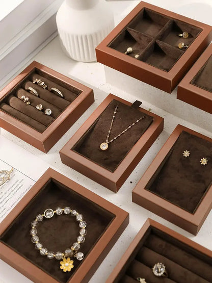 Jewelry tray, jewelry display, placing plate, necklace, earrings, rings, bracelets, display plates Jim Display