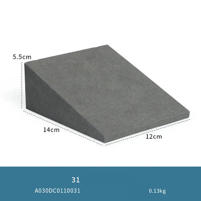 Gray microfiber jewellery display props, necklaces, pendants, earrings, rings, jewelry displays, jewelry display jewelry display shelves Jim Display