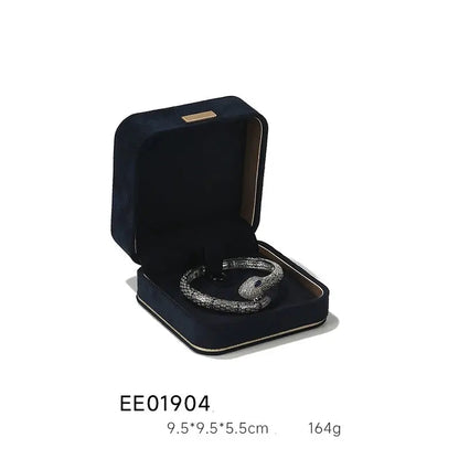Light Luxury Jewelry Box in Premium Quality Suede, Various Colours Available Jim Display