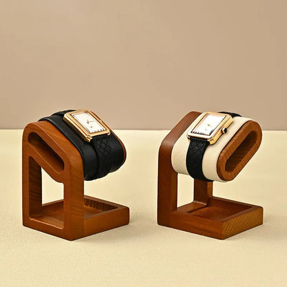 Luxury watch display stand, solid wood watch counter, window watch display, watch display props Jim Display