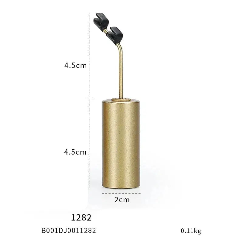 Earrings Display Stand, Ring Display Props, High-grade Metal Drop Earrings, Ring Jewelry Stands, Stud Earrings, Window Display Jim Display