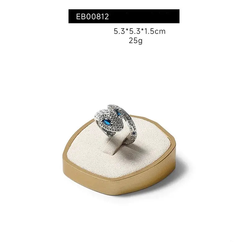 Luxury jewellery display, rings, necklaces, earrings, window display, jewelry, display props Jim Display