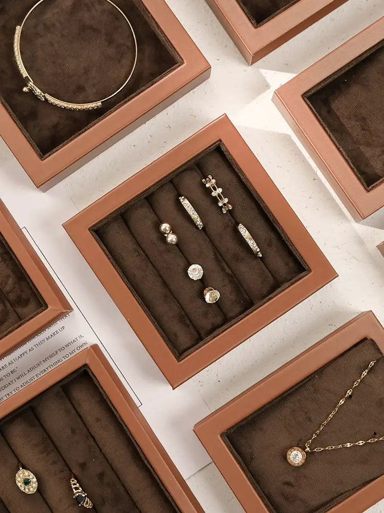 Jewelry tray, jewelry display, placing plate, necklace, earrings, rings, bracelets, display plates Jim Display