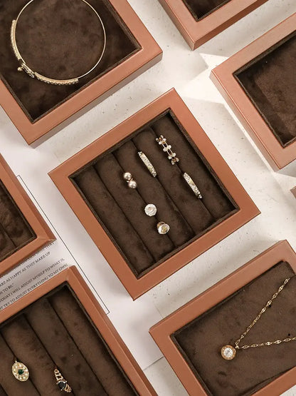 Jewelry tray, jewelry display, placing plate, necklace, earrings, rings, bracelets, display plates Jim Display