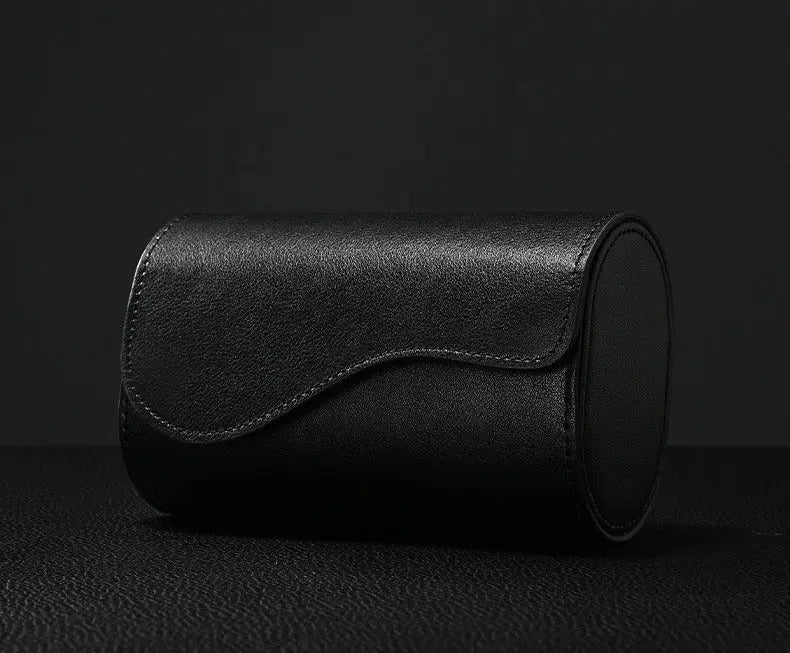 High-end PU leather watch storage box portable travel storage box men's and women's watch protective case Jim Display