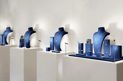 High-end jewellery display props, rings, necklaces, earrings, counters, exhibition displays, jewelry display racks Jim Display