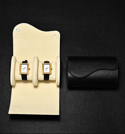 High-end PU leather watch storage box portable travel storage box men's and women's watch protective case Jim Display