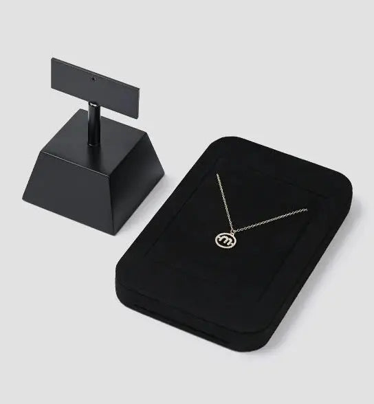 High Grade Jewelry Display Props Premium Black Ring Earrings Necklace Jewelry Display Stand Jim Display