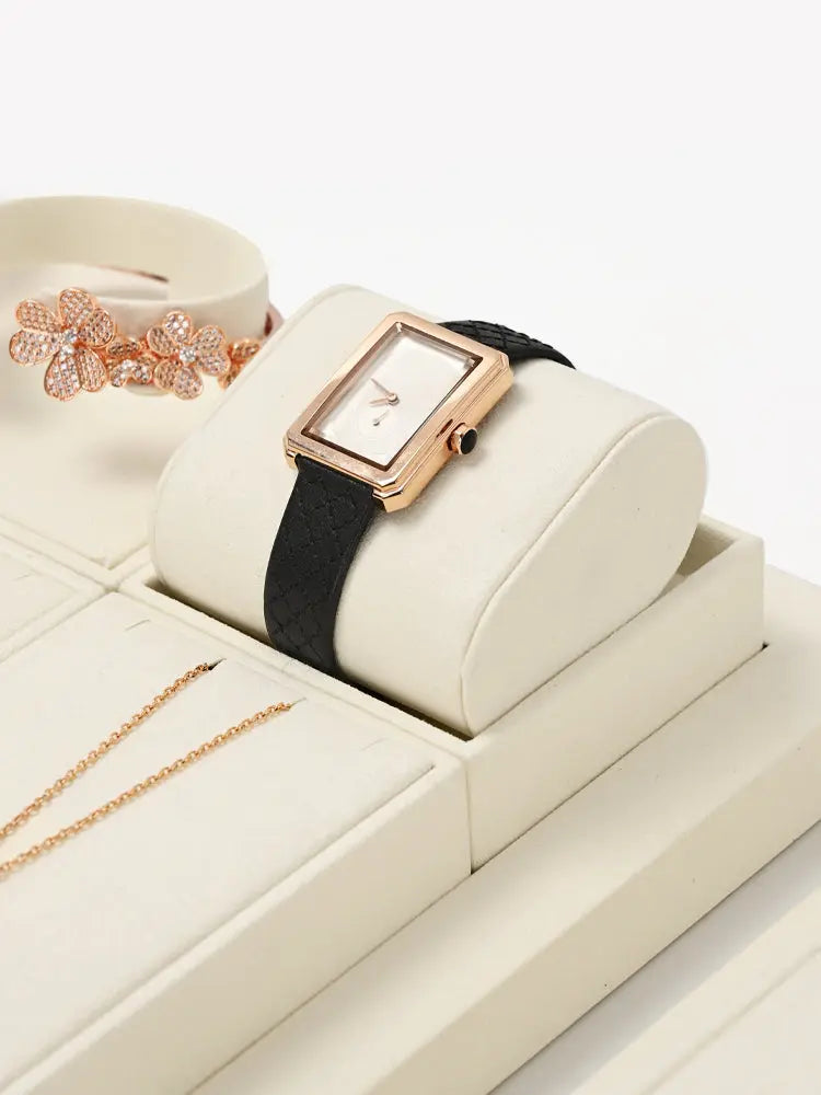 Jewelry display props, modern light luxury, microfiber display Jim Display