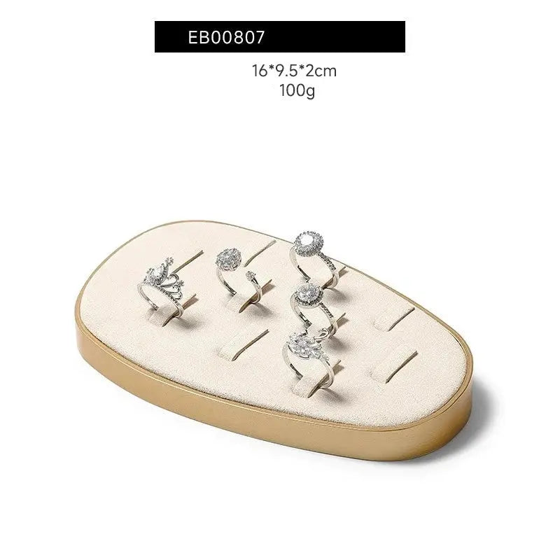 Luxury jewellery display, rings, necklaces, earrings, window display, jewelry, display props Jim Display